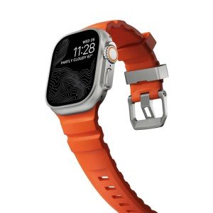 Ремешок Nomad Rocky Point Band для Apple Watch 44/45/46/49mm Magma