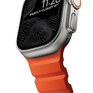 Ремешок Nomad Rocky Point Band для Apple Watch 44/45/46/49mm Magma