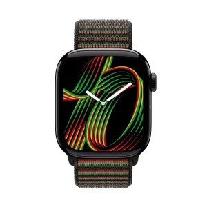 Ремешок для Apple Watch Black Unity Rhythm Sport Loop 44/45/46/49mm