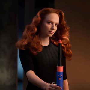 Фен-Стайлер Dyson i.d. Curly+Coily HS08, Diffuse EU Vinca Blue/Topaz Orange