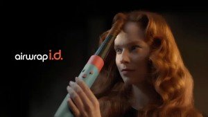 Фен-Стайлер Dyson i.d. Curly+Coily HS08, Diffuse EU Vinca Blue/Topaz Orange