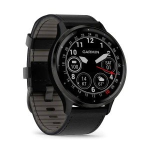 Garmin Venu 3 черные с серым безелем и кожаным ремешком Garmin Venu 3 черные с серым безелем и кожаным ремешком