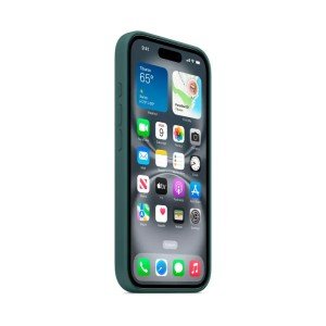 Чехол Apple iPhone 16 Plus Silicone Case with MagSafe Lake Green