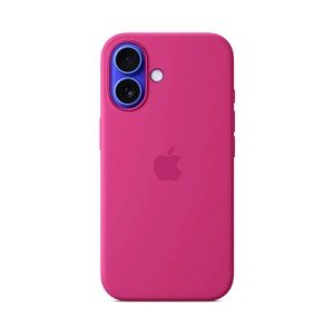 Чехол Apple iPhone 16 Plus Silicone Case with MagSafe Fuchsia