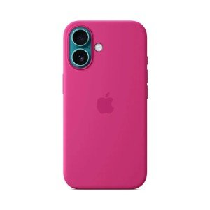 Чехол Apple iPhone 16 Plus Silicone Case with MagSafe Fuchsia
