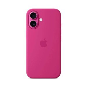 Чехол Apple iPhone 16 Plus Silicone Case with MagSafe Fuchsia