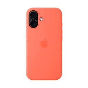 Чехол Apple iPhone 16 Silicone Case with MagSafe Tangerine
