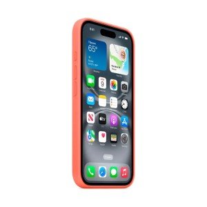 Чехол Apple iPhone 16 Silicone Case with MagSafe Tangerine