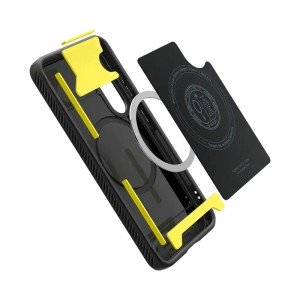 Чехол Spigen Rugged Armor (MagFit) для Samsung Galaxy S25 Matte Black