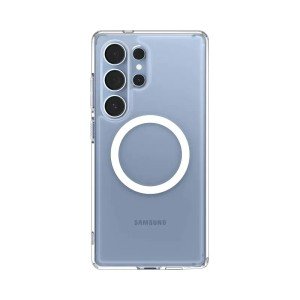 Чехол Spigen Ultra Hybrid (MagFit) для Samsung Galaxy S25 Clear