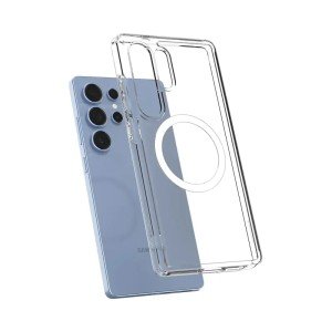 Чехол Spigen Ultra Hybrid (MagFit) для Samsung Galaxy S25 Clear