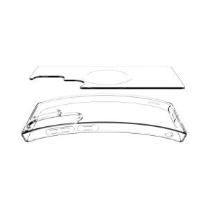 Чехол Spigen Ultra Hybrid (MagFit) для Samsung Galaxy S25 Clear