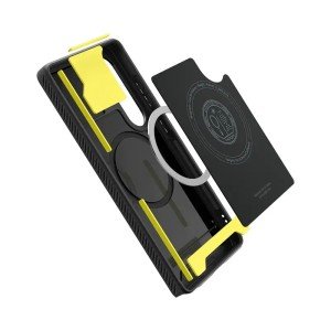 Чехол Spigen Rugged Armor (MagFit) для Samsung Galaxy S25 Ultra Marble gray
