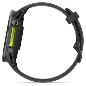 Умные часы Garmin Forerunner 970 Carbon Grey DLC Titanium with Black Case and Black/Translucent Whitestone Band (010-02969-10)