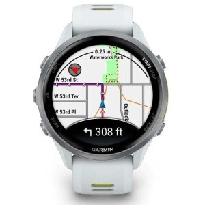 Умные часы Garmin Forerunner 970 Titanium with Whitestone Case and Whitestone/Translucent Amp Yellow Band (010-02969-11)