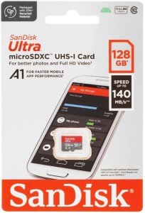 Карта памяти SanDisk Ultra microSDXC 128 ГБ, (SDSQUAB-128G-GN6MN) Карта памяти SanDisk Ultra microSDXC 128 ГБ, (SDSQUAB-128G-GN6MN)