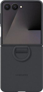 Чехол Samsung Ring Case для Galaxy Z Flip7, черный (EF-PF766TBEGRU) Чехол Samsung Ring Case для Galaxy Z Flip7, черный (EF-PF766TBEGRU)