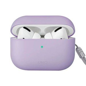 Чехол для Airpods Pro 2 Uniq LINO Liquid Silicone Lavender