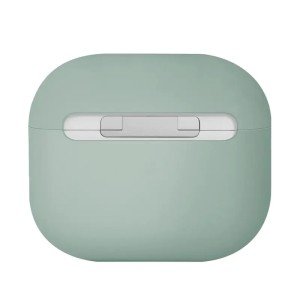 Чехол Uniq Lino Liquid Silicone для Airpods 4 Green