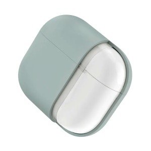 Чехол Uniq Lino Liquid Silicone для Airpods 4 Green