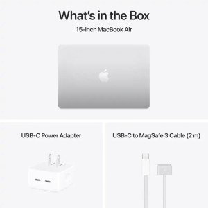 Ноутбук Apple MacBook Air 15 2025 M4 (15.3/2880x1864/24GB/1TB SSD/Apple graphics 10-core) Silver (Z1H0000MZ)