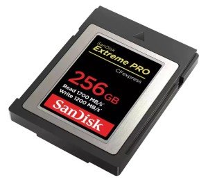 Карта памяти Sandisk Extreme Pro CFExpress Type B 256Gb 1700/1200 Mb/s