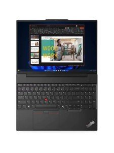 Ноутбук Lenovo ThinkPad E16 Gen 2, 16" (1920x1200) IPS/Intel Core Ultra 7 155H/16 ГБ DDR5/512 ГБ SSD/Intel Arc Graphics/Без системы, Черный (21MA001MUE)