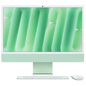 Моноблок Apple iMac 24 2024 (M4 8-Core, GPU 8-Core, 16GB, 512GB) (Зелёный, 16 ГБ, 512 ГБ, Z1E4000GS)