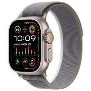 Умные часы Apple Watch Ultra 2 49mm Titanium Trail Loop Green/Gray Умные часы Apple Watch Ultra 2 49mm Titanium Trail Loop Green/Gray