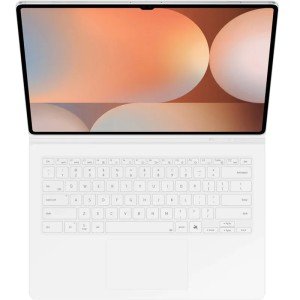 Чехол-клавиатура Samsung Book Cover Keyboard AI Key для Galaxy Tab S10 Ultra/S9 Ultra White (EF-DX925UW)