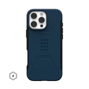 Чехол MagSafe UAG Civilian для iPhone 16 Pro Max 6.9" MagSafe Blue