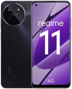 Смартфон Realme 11, 8/128 ГБ, 2 nano SIM, черный Смартфон Realme 11, 8/128 ГБ, 2 nano SIM, черный