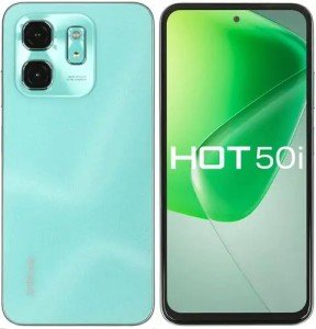 Смартфон Infinix Hot 50i, 4/128 Гб, Green, зеленый Смартфон Infinix Hot 50i, 4/128 Гб, Green, зеленый