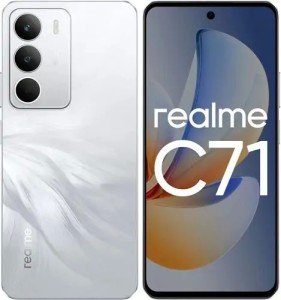 Смартфон Realme C71, 8/128 GB, White Смартфон Realme C71, 8/128 GB, White