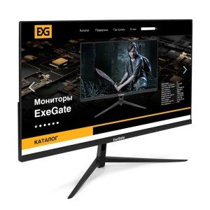 Монитор 27" ExeGate SmartView ES2707A, безрамочный с аудио, черный