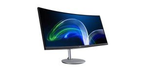Монитор 34" Acer Vero CB342CURbmiiphuzx IPS, 3440x1440 (21:9), 300кд/м2, 1 мс, 178°/178°, FreeSync, HDMI, DisplayPort, USB Type-C, USB-Hub, черный/серебристый UM.CB2EE.005