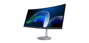 Монитор 34" Acer Vero CB342CURbmiiphuzx IPS, 3440x1440 (21:9), 300кд/м2, 1 мс, 178°/178°, FreeSync, HDMI, DisplayPort, USB Type-C, USB-Hub, черный/серебристый UM.CB2EE.005
