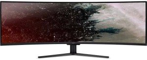 Монитор Acer 49" Gaming Nitro EI491CRPbmiiipx 3840x1080 VA LED 3840x1080 144Гц 4ms Curved FreeSync2 HDMI DisplayPort