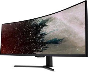 Монитор Acer 49" Gaming Nitro EI491CRPbmiiipx 3840x1080 VA LED 3840x1080 144Гц 4ms Curved FreeSync2 HDMI DisplayPort