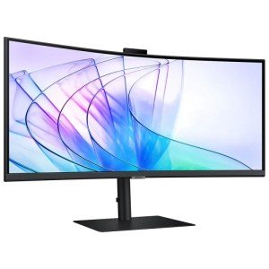Монитор SAMSUNG 34 SAMSUNG S34C650VAI Black (VA, 3440x1440, HDMI+DP+Type C, USB Hub, 5 ms, 178°/178°, 350 cd/m, 3000:1, 100Hz, MM, Camera, Curved