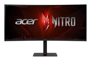 Монитор 34'' ACER XV345CURV3bmiphuzx, Curved 1000R, Black