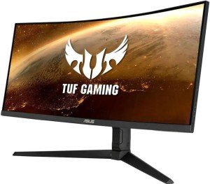 Монитор Asus 34" TUF Gaming VG34VQL1B 3440x1440 VA WLED 165Гц 1ms Curved FreeSync Premium HDMI DisplayPort USB3.0