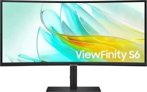 Монитор Samsung 34" ViewFinity S6 S34C650UAIXCI Ultra WQHD VA LED черный