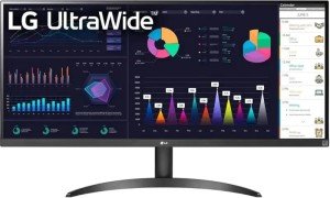 Монитор LG 34" UltraWide 34WQ500-B FHD IPS LED черный