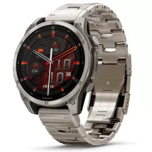 Умные часы Garmin fenix 8 – 47 mm AMOLED Sapphire bare titanium, graphite with a titanium band (010-02904-40) Умные часы Garmin fenix 8 – 47 mm AMOLED Sapphire bare titanium, graphite with a titanium band (010-02904-40)