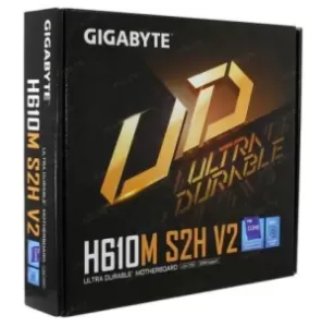 Материнская плата H610 S1700 MATX H610M S2H V2 GIGABYTE