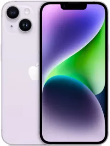 Смартфон Apple iPhone 14 512 ГБ, фиолетовый, Dual SIM (eSIM) Смартфон Apple iPhone 14 512 ГБ, фиолетовый, Dual SIM (eSIM)