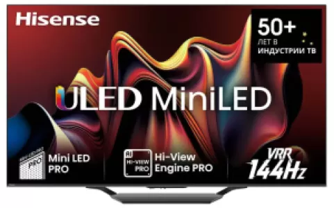 Телевизор Hisense 65U7NQ (Черный, 65") Телевизор Hisense 65U7NQ (Черный, 65")