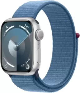 Смарт-часы Apple Watch Series 9 45 мм Sport Loop, цвет Winter Blue Смарт-часы Apple Watch Series 9 45 мм Sport Loop, цвет Winter Blue