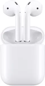 Беспроводные наушники Apple AirPods 2 с зарядным футляром MV7N2, белый Беспроводные наушники Apple AirPods 2 с зарядным футляром MV7N2, белый